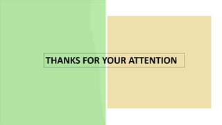 THANKS FOR YOUR ATTENTION
 