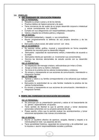 Proyecto educativo institucional