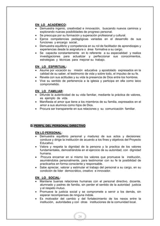 Proyecto educativo institucional