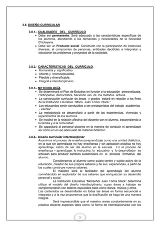 Proyecto educativo institucional