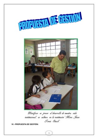 Proyecto educativo institucional