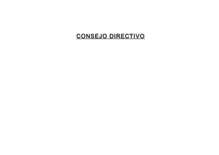 CONSEJO DIRECTIVO
 