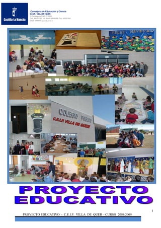 Proyecto Educativo CP.Quer curso 2009-10