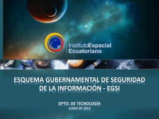 InstitutoEspacial
Ecuatoriano
 