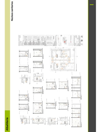 Albañilería
Núcleos
sanitarios
 
