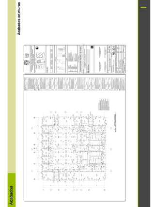 Acabados
Acabados
en
muros
 