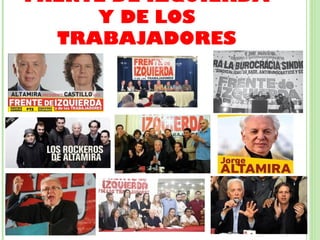 FRENTE DE IZQUIERDA Y DE LOS TRABAJADORES 