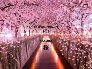 FESTIVAL HANAMI
(花)
SAKURA
桜
 