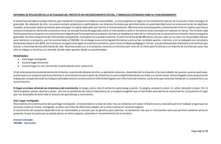 Página61 de 71
OPCIONES DE APLICACIÓN EN LA ACTUALIDAD DEL PROYECTO SIN RECONOCIMIENTO OFICIAL, Y ARANCELES ESTIMADOS PARA SU FUNCIONAMIENTO:
El arancel presentadoes labase mínima, para mantenerel proyectoentodassusnecesidades, suúnicoobjetivo es lograr el funcionamiento óptimo de la escuela, hasta conseguir la
gratuidad. No obstante de ello, la escuela siempre propiciara la participación con diversos formatos que permitan tanto la sustentabilidad como la consecuencia de los objetivos
trazados,se buscaran todoslosmedios para conseguir el capital adecuado que facilite el funcionamiento. Mientras dure esta búsqueda y manteniendo firme el espíritu que lleva a
construirel proyecto, dentrode unprocesoinicial,se incluyenformasde pagotalescomo el intercambio y ante el ministerio estos conceptos se traducen en becas. Por lo tanto cada
familiapresentasusituaciónyenconscienciaentregade qué formaaportaraal proyecto.Siempre se respetarael valorde la instituciónde lacual proviene lafamilia,hastaconseguirla
gratuidad. Sineste compromisode intercambio transparente, el proyectonose puede sustentar. El valorinicial fuede 80.000 pesos,hoy ese valor ya no cubre las necesidades básicas
para mantenerunproyecto, yse ha incrementadoa$ 100.000. Sinembargonunca se ha logradoformalizarysolo se han recibidos aportes mínimos, y se ha trabajado con voluntad y
donacioneshastael año2016, por esohoyes laurgenciade lograr el sustentoeconómico,parainiciarel trabajopedagógico formal, que permitaatenderrealmente a las familias que
buscan y necesitande estaalternativa de vida. Nuestras aulas y en si el proyecto, necesita un minimizo por nivel de 12 niños para funcionar y un máximo de 25 niños por aula, hoy
sólo se trabaja en familias y en amistad, donde todos aportan desde sus posibilidades.
Modalidades:
 Aula hogar multigrado
 Escuela hogar itinerante
 Escuela hogar en red, facilitando la participación semi-presencial.
Al ser este proyectoconcebidodentrode lafamilia,nopretende alejarse de ella, su aplicación entonces, dependerá de la situación y las necesidades de quienes quieran participar,
puestoque esun proyectoque buscafacilitarel crecimientohumanoapartirde lafamiliay la comunidadfortaleciendosusredesysuacciónsocial.Hemosllegadoaesta propuesta de
trabajopor la experienciade lostrabajosrealizadostantoencentroscomoendiferenteshogaresconniñosfueradel sistema,comootrosque necesitanfortalecer su autoestima y sus
conocimientos.
El hogar esla base célulade las relacionesy del crecimiento.Esfuego,calory vida.Es alimento, aprendizaje y acción. Es alegría, compartir y amor. Es soñar, descubrir y hacer. Por lo
tanto esgatear,parase,caminar y saltar… por eso no perdemos de vista la importancia de un espacio acogedor que es facilitador para abrirse al conocimiento, la escuela es el lugar
que nos acompaña durante todo el proceso de aprendizaje y crecimiento.
Aula hogar multigrado:
Hoy estamosenlaconstruccióndel aulahogar multigrado, la honestidad es la base de todo, hoy no contamos con mayor infraestructura, esta salita permite trabajar al igual que las
escuelas rurales en forma multigrado, es decir con niños de diferentes edades, tal y como vivimos en nuestros hogares.
El crecimiento del proyecto dependerá de las necesidades y recursos que se generes para cubrirlas, no deseamos más que el intercambio sano que permite mantener activo el
proyecto, lo que no quita que se pueda aplicar en otros espacios, bastando el reconocimiento de la iniciativa.
Arancel estimado:
100.000.- mensuales
 