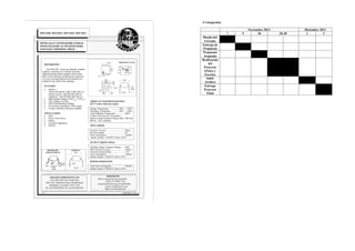 -Cronograma

                      Noviembre 2011           Diciembre 2011
              7   9         18         20-30    1          2
Diseño del
 Circuito
Entrega de
Propuesta
Propuesta
 Aceptada
Realización
    del
 Proyecto
 (Físico y
 Escrito)
  Subir
 Archivo
 Entrega
 Proyecto
   Final
 