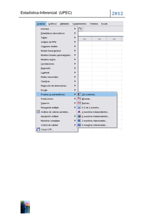 Estadística-Inferencial (UPEC)   2012
 