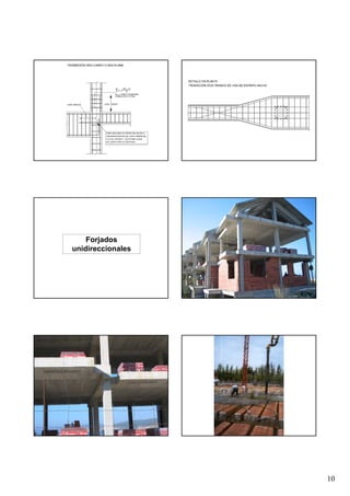 10
Forjados
unidireccionales
 
