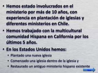 Europa ha olvidado el nombre de Jesús, y el Cristianismo en el mundo parece haber olvidado al continente que alguna vez esparció el Evangelio hacia el nuevo mundo.¿Nuestra respuesta?Heme aquí Señor, envíame a mí.