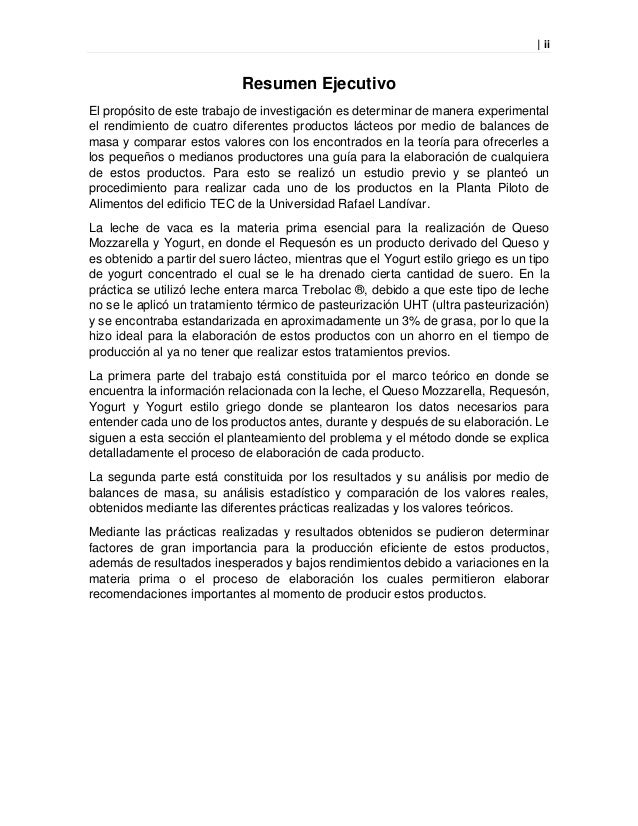 resumen ejecutivo