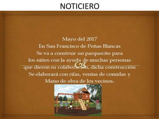 NOTICIERO
 