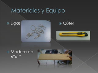 2 latas de aluminioMateriales y EquipoLigasCúter