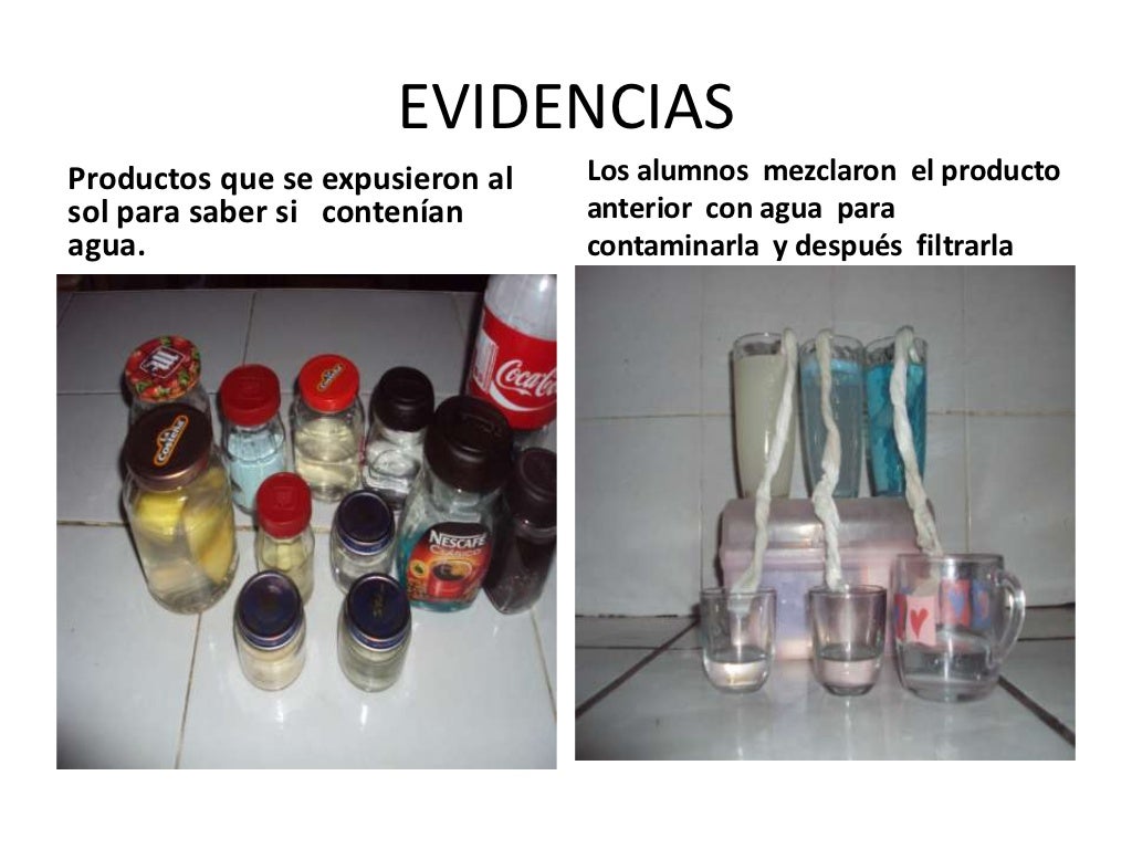 EL AGUA COMO DISOLVENTE UNIVERSAL