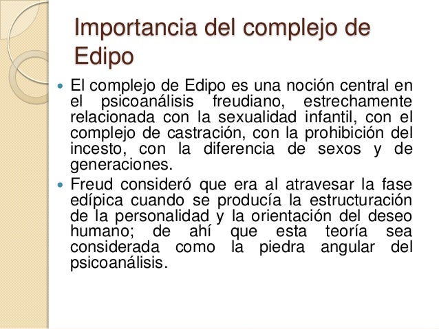 Complejo de Edipo