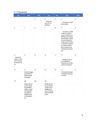 9
11.1.3 Noviembre
 