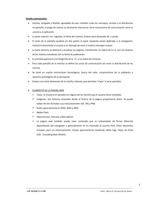 Proyecto final del sitio web esfap