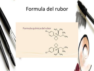 Formula del rubor
 