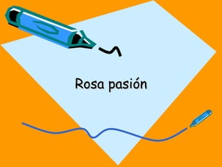Rosa pasión

 