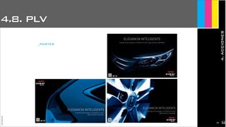 4.8. PLV
4.ACCIONES
JoanEstornell
2
Nuevo
ELEGANCIA INTELIGENTE
Cuando la tecnología y el diseño se unen, algo resulta irresistible.
ELEGANCIA INTELIGENTE
Cuando la tecnología y el diseño se unen,
algo resulta irresistible.
ELEGANCIA INTELIGENTE
Cuando la tecnología y el diseño se unen,
algo resulta irresistible.
Nuevo
Nuevo
_POSTER
166
 