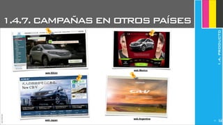 web EEUU
web Japan
web Argentina
web Mexico
JoanEstornell
273
1.4.7.CAMPAÑASENOTROSPAÍSES
1.4.PRODUCTO
 