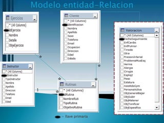 *
                           *

    *                      *
1
    *


        = llave primaria
 