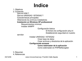 Indice 07/06/09 www.innovavirtual.org / Franklin Calle Zapata ,[object Object],[object Object],[object Object],[object Object],[object Object],[object Object],[object Object],[object Object],[object Object],[object Object],[object Object],[object Object],[object Object],[object Object],[object Object],[object Object],[object Object],[object Object],[object Object],[object Object]
