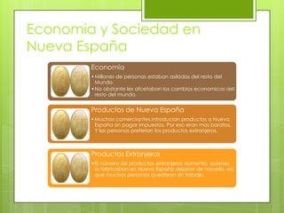 Economia y Sociedad en Nueva España