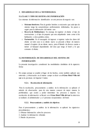 Proyecto hotel villa del sur Cañete