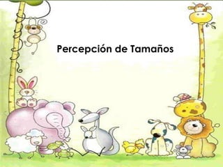 Percepción de Tamaños
 