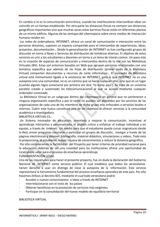 Proyecto informativo