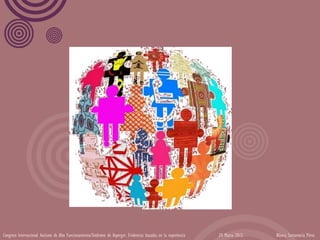 Congreso Internacional Autismo de Alto Funcionamiento/Síndrome de Asperger: Evidencias basadas en la experiencia   24 Marzo 2012   Blanca Santamaría Pérez
 