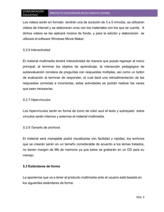 Proyecto integrador comunicacion