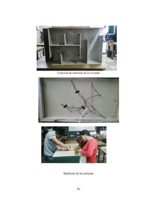 Conexión de interiores de la vivienda

Conexiones

Medición de la corriente

41

 