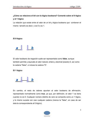 Proyecto introdución a la logica | DOCX