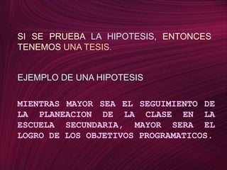 PROYECTO DE INVESTIGACION