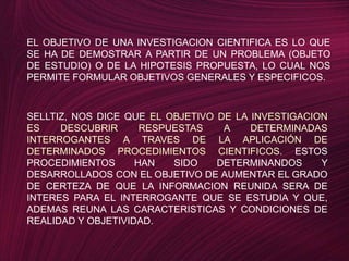 PROYECTO DE INVESTIGACION