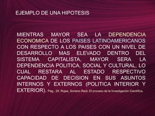 PROYECTO DE INVESTIGACION