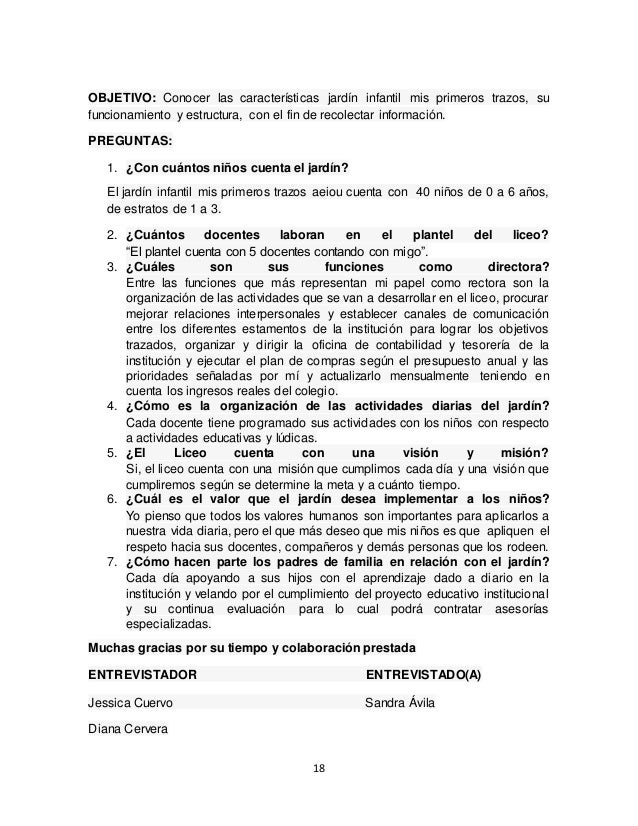 Proyecto jardin infantil