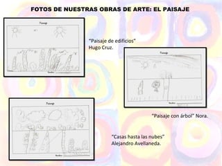 FOTOS DE NUESTRAS OBRAS DE ARTE: EL PAISAJE




               “Paisaje de edificios”
               Hugo Cruz.




      ...