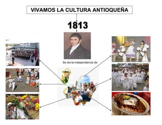 VIVAMOS LA CULTURA ANTIOQUEÑA




         Se dio la independencia de
 