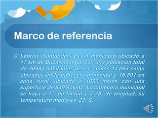 Marco de referencia
 