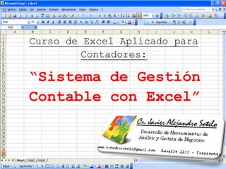 Curso de Excel Aplicado para Contadores: “Sistema de Gestión Contable con Excel” 