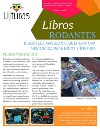 Proyecto biblioteca "Libros rodantes"