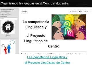 Proyecto lingüístico y competencia lingüística