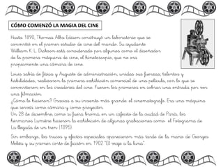 Proyecto luces, cámara y acción | PPT
