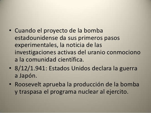 Proyecto manhattan. B